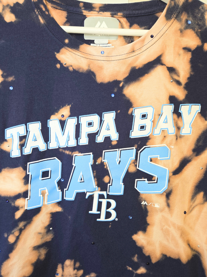 Tampa Bay Rays Crop Top- XL