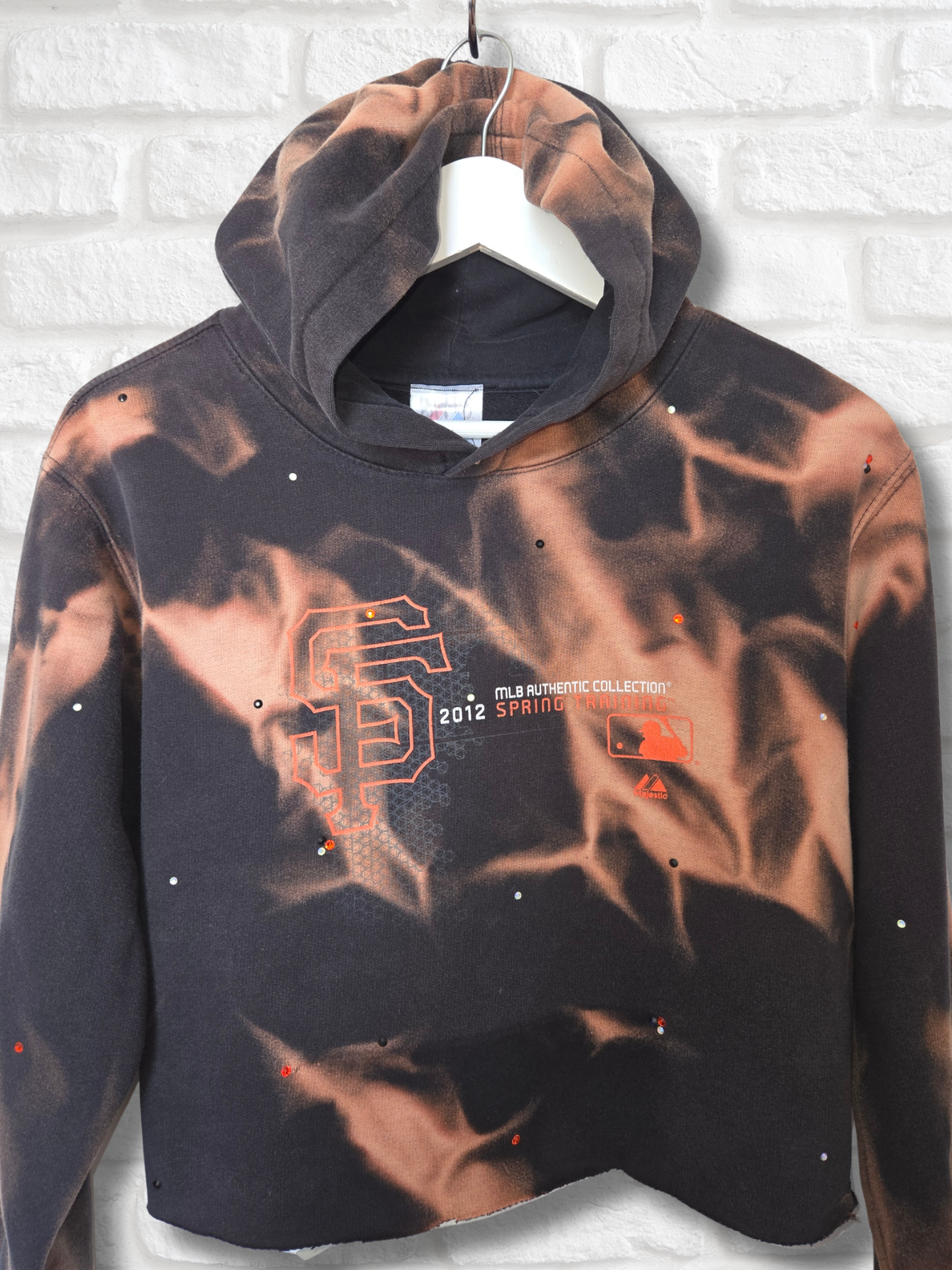 San Francisco Giants Crop Hoodie- XS