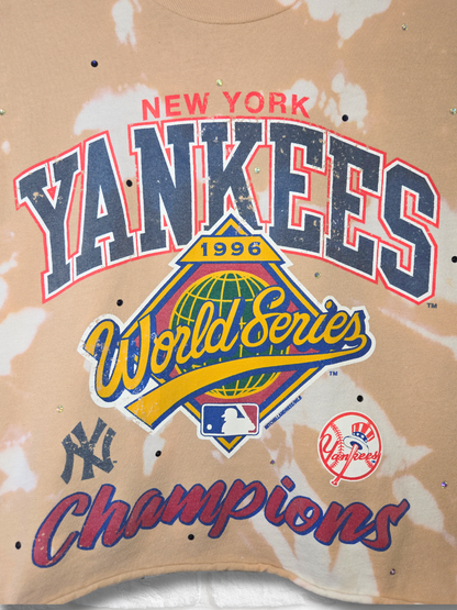 New York Yankees Crop Top- XL