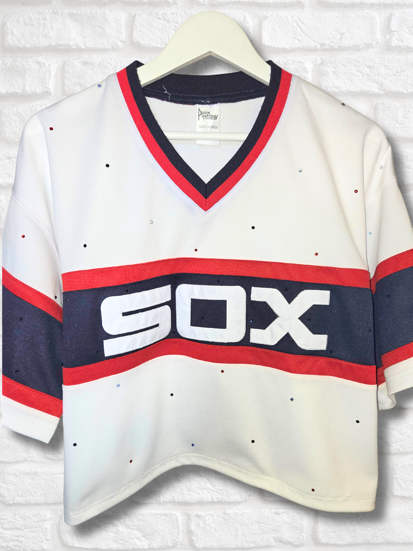 Chicago White Sox Crop Jersey-XL