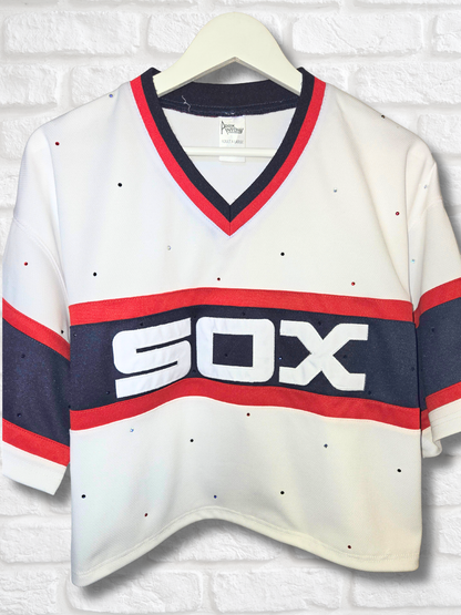 Chicago White Sox Crop Jersey-XL