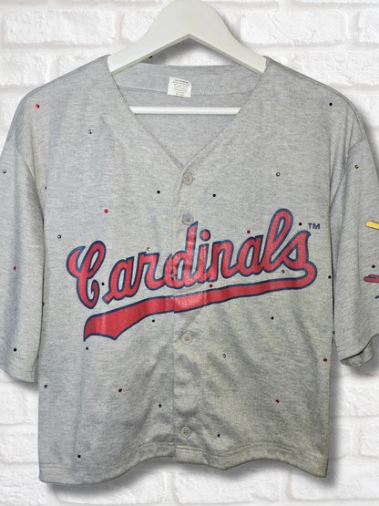 St. Louis Cardinals Crop Jersey- XL
