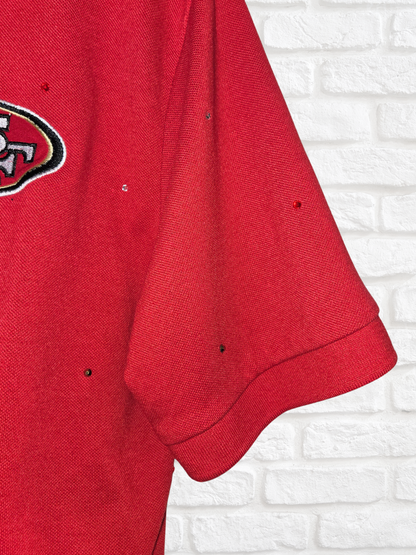 San Francisco 49ers Crop Polo- Large
