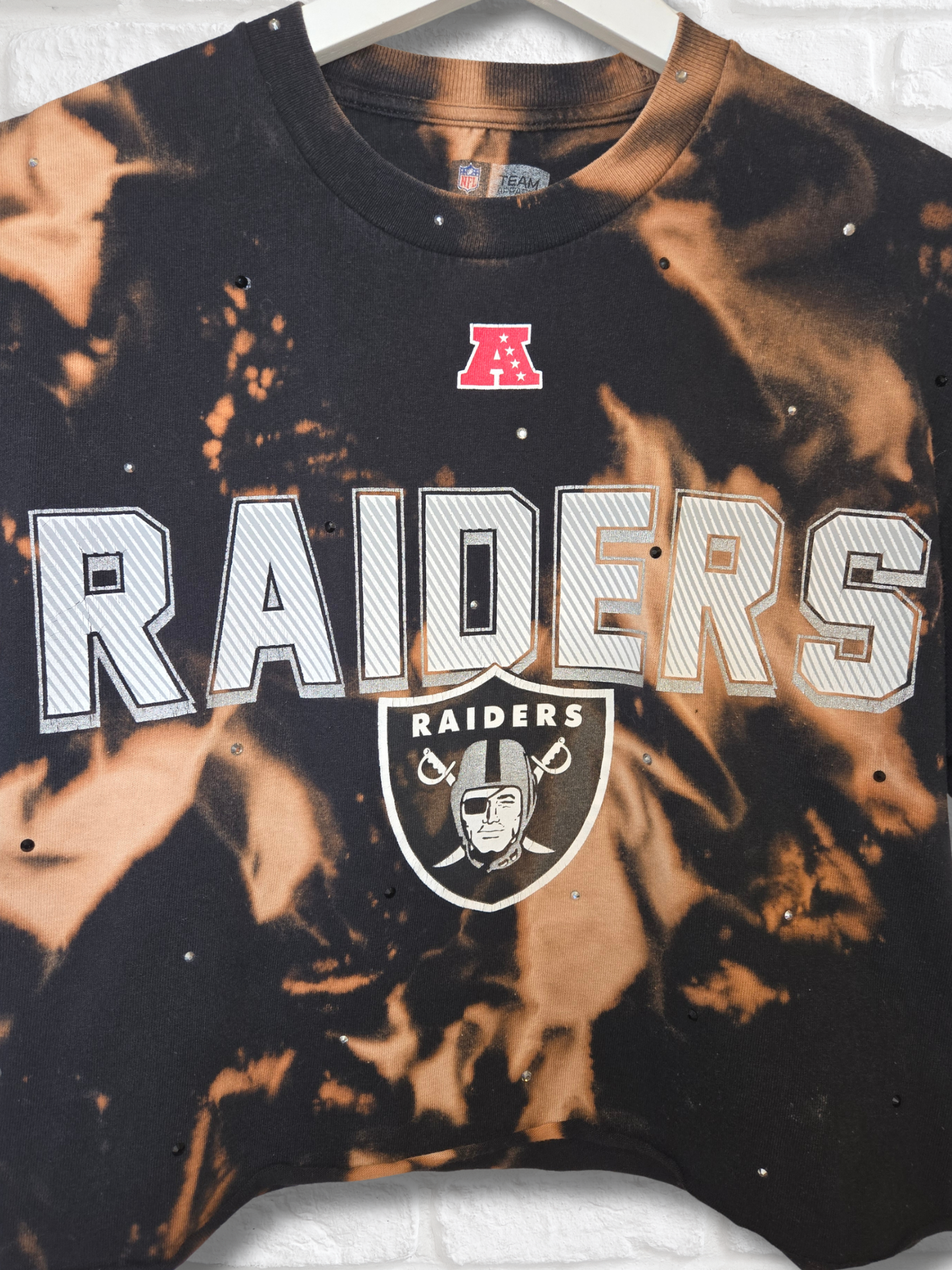Las Vegas Raiders Crop Top- Medium