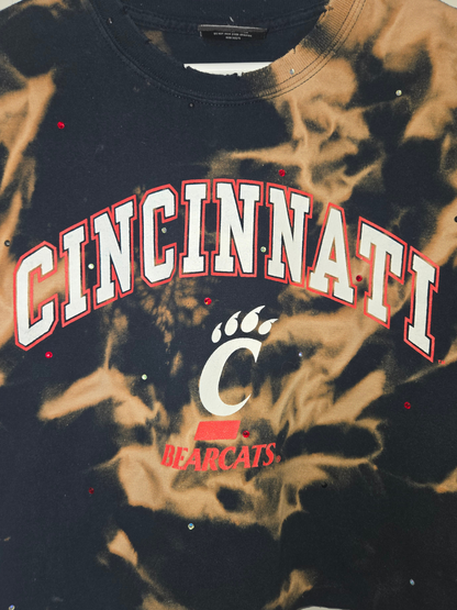 Cincinnati Bearcats Crop Top- Medium