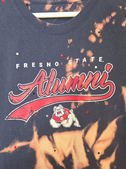 Fresno State Bulldogs Crop Top- Large