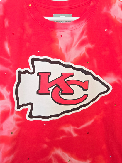 Kansas City Chiefs Crop Top- Large
