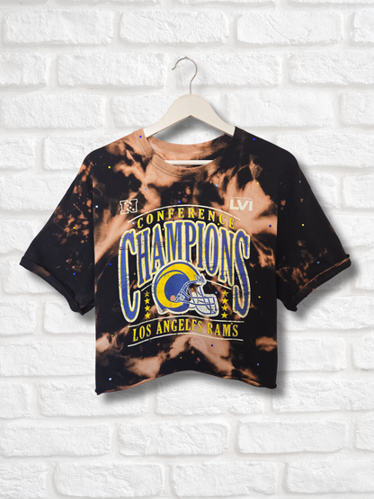 Los Angeles Rams Crop Top- XL