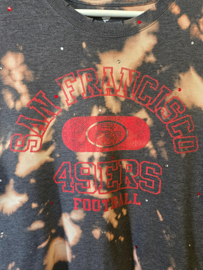 San Francisco 49ers Crop Top- Large