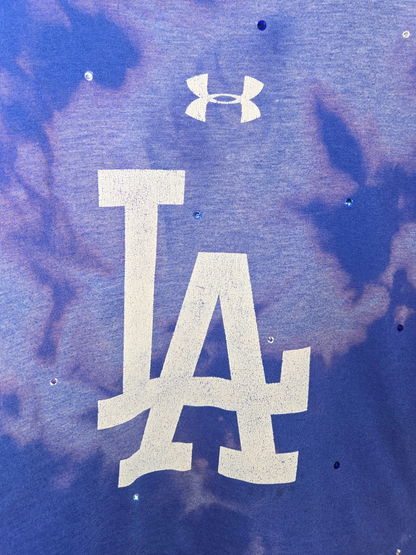 Los Angeles Dodgers Crop Top  - Large