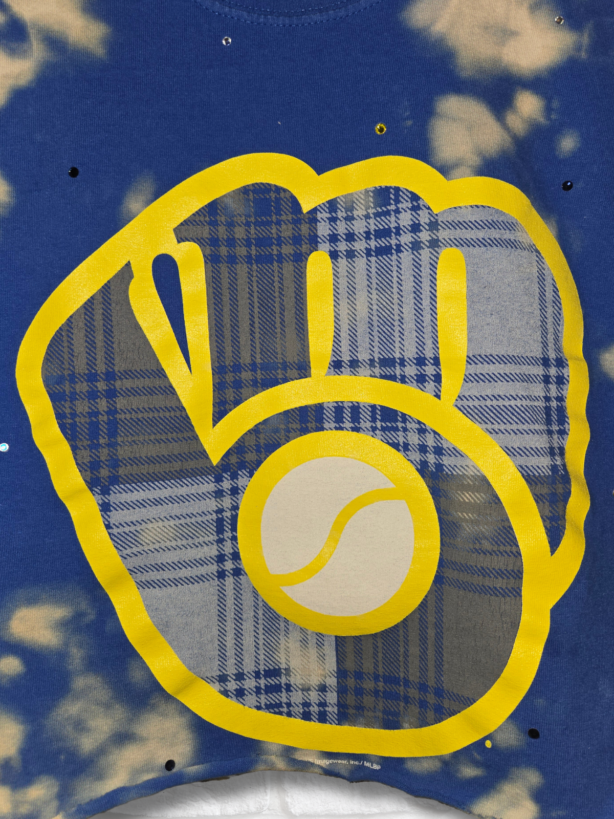 Milwaukee Brewers Crop Top- Medium