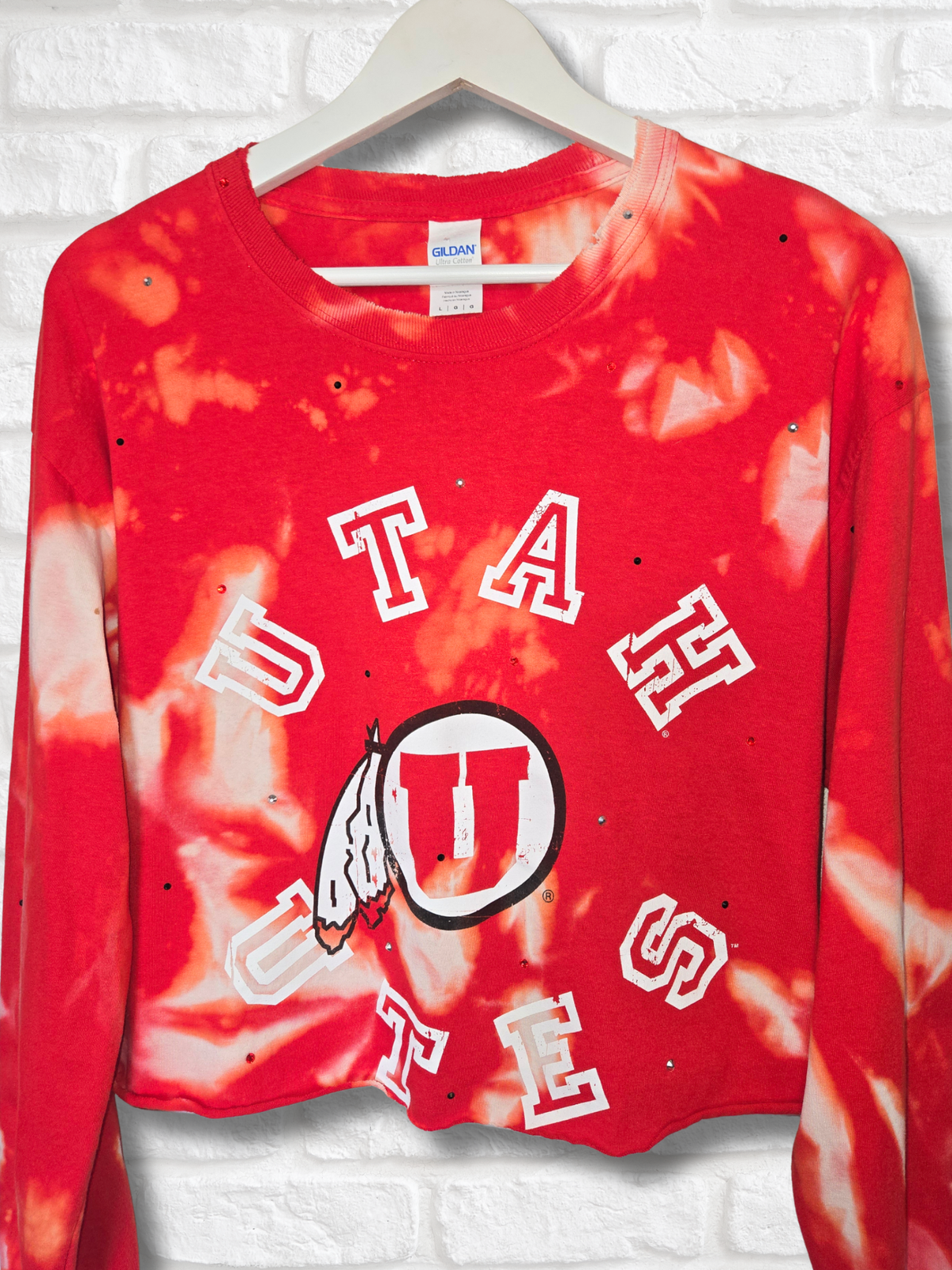 Utah Utes Crop Top- Large