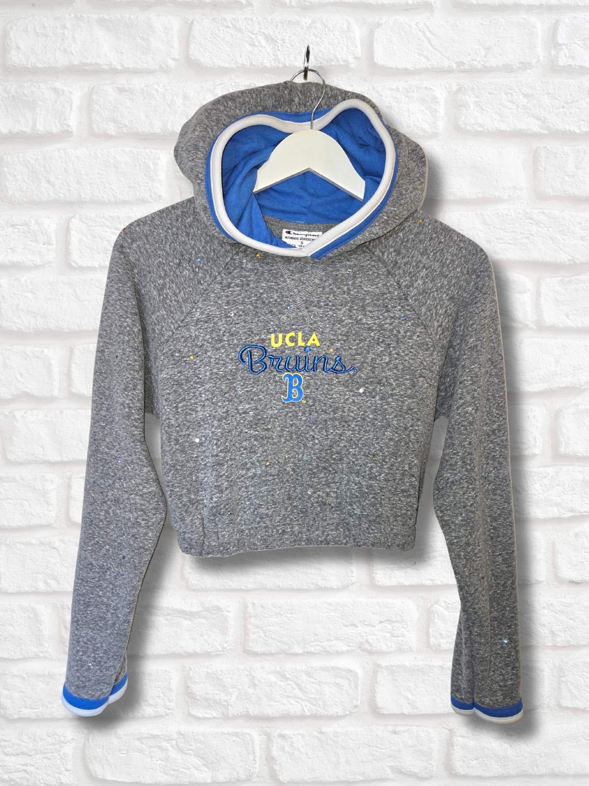 UCLA Bruins Crop Hoodie- Small