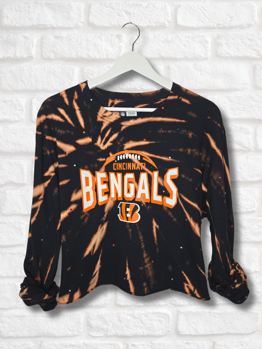 Cincinnati Bengals Crop Tee