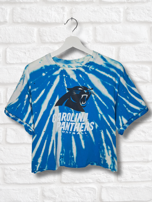 Carolina Panthers Crop Tee