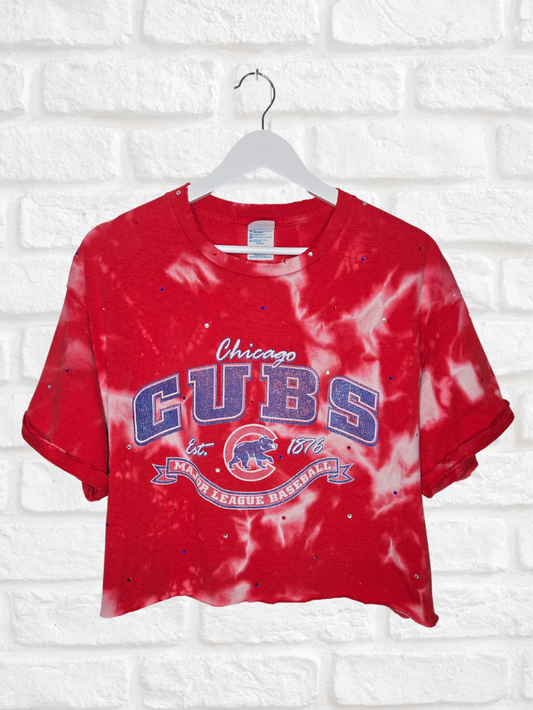 Chicago Cubs Crop Tee