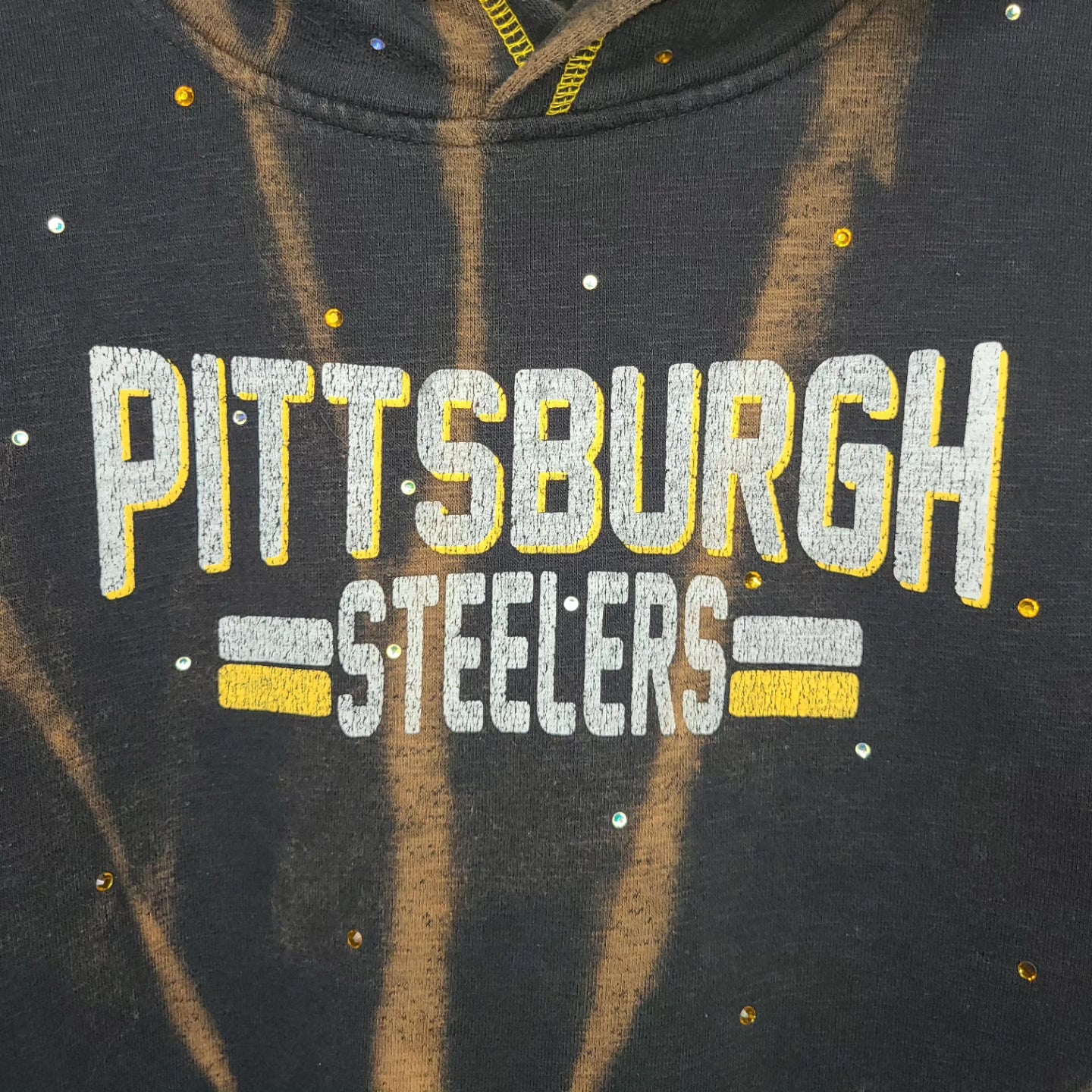 Pittsburgh Steelers Crop Hoodie