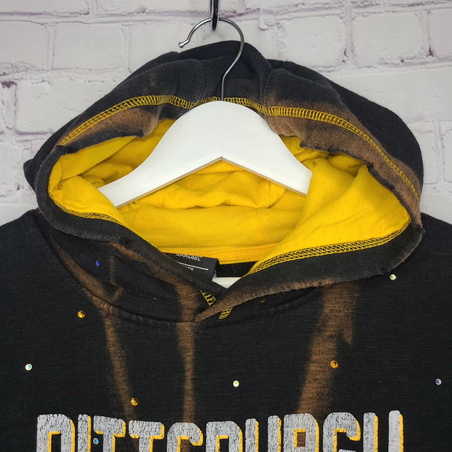 Pittsburgh Steelers Crop Hoodie