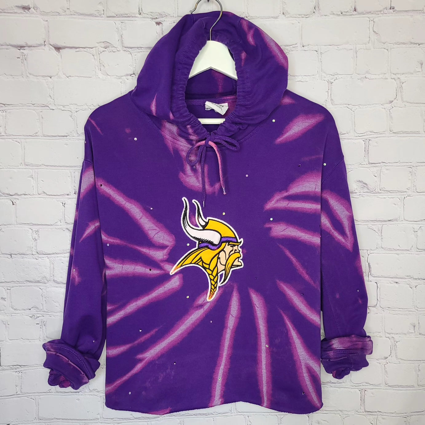 Minnesota Vikings Crop Hoodie