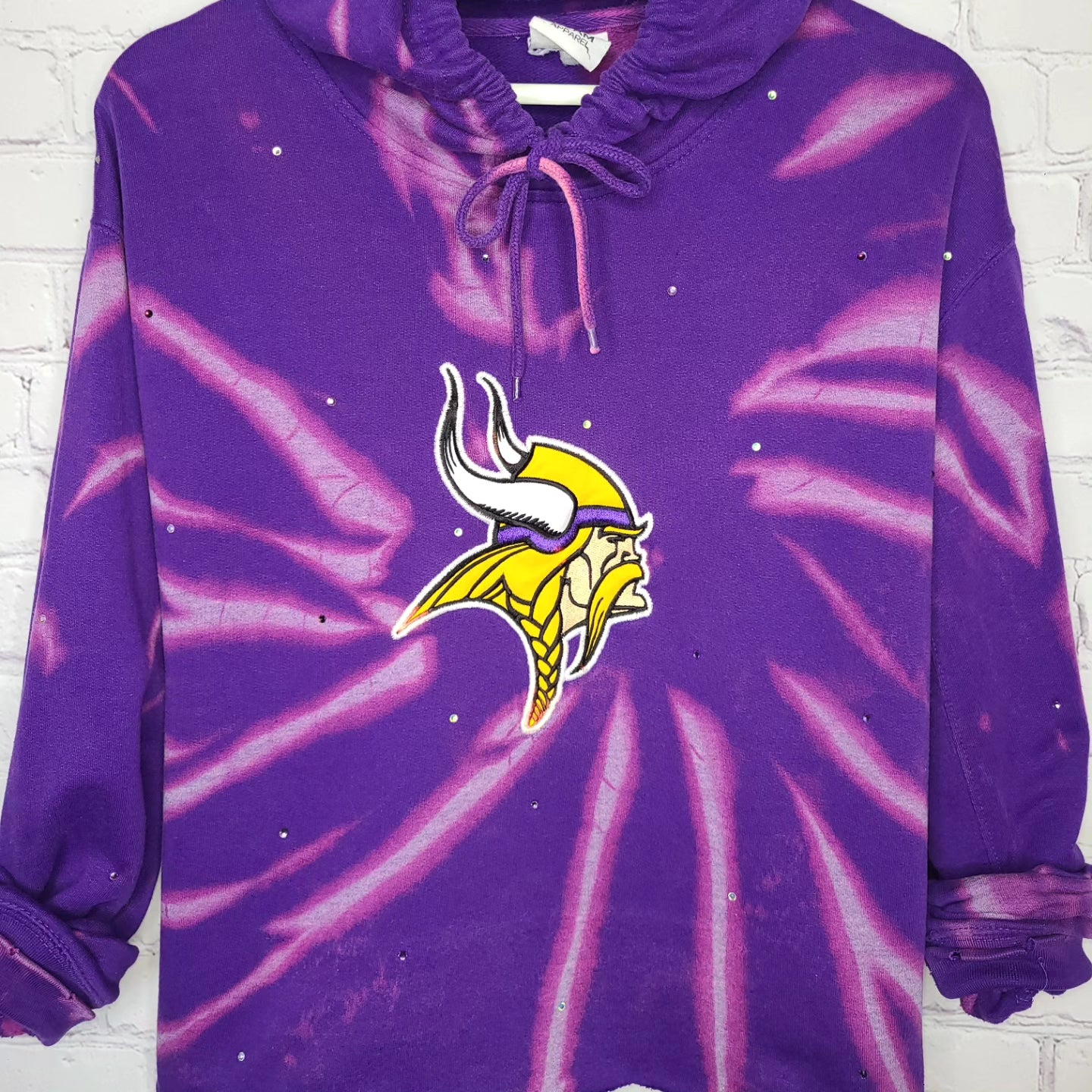 Minnesota Vikings Crop Hoodie