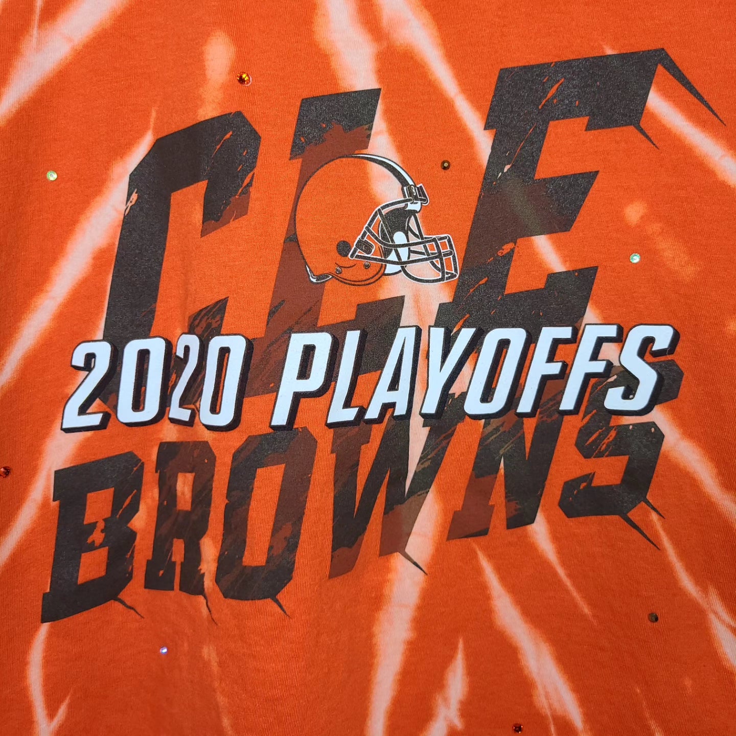 Cleveland Browns Crop Tee