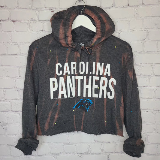 Carolina Panthers Crop Hoodie