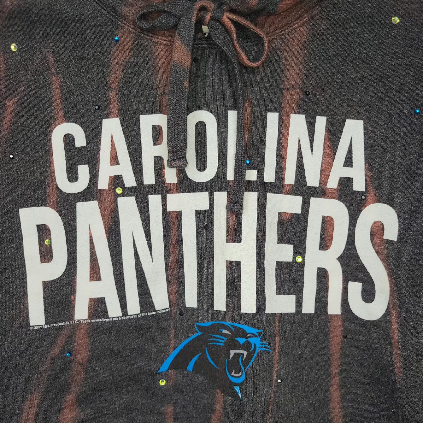 Carolina Panthers Crop Hoodie