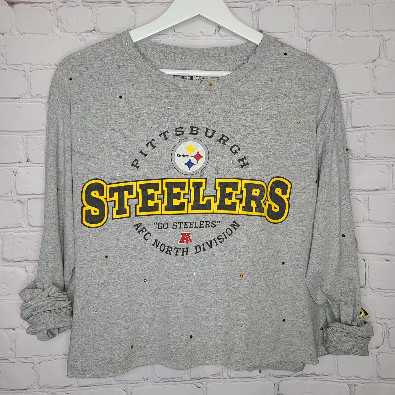 Pittsburgh Steelers Crop Tee