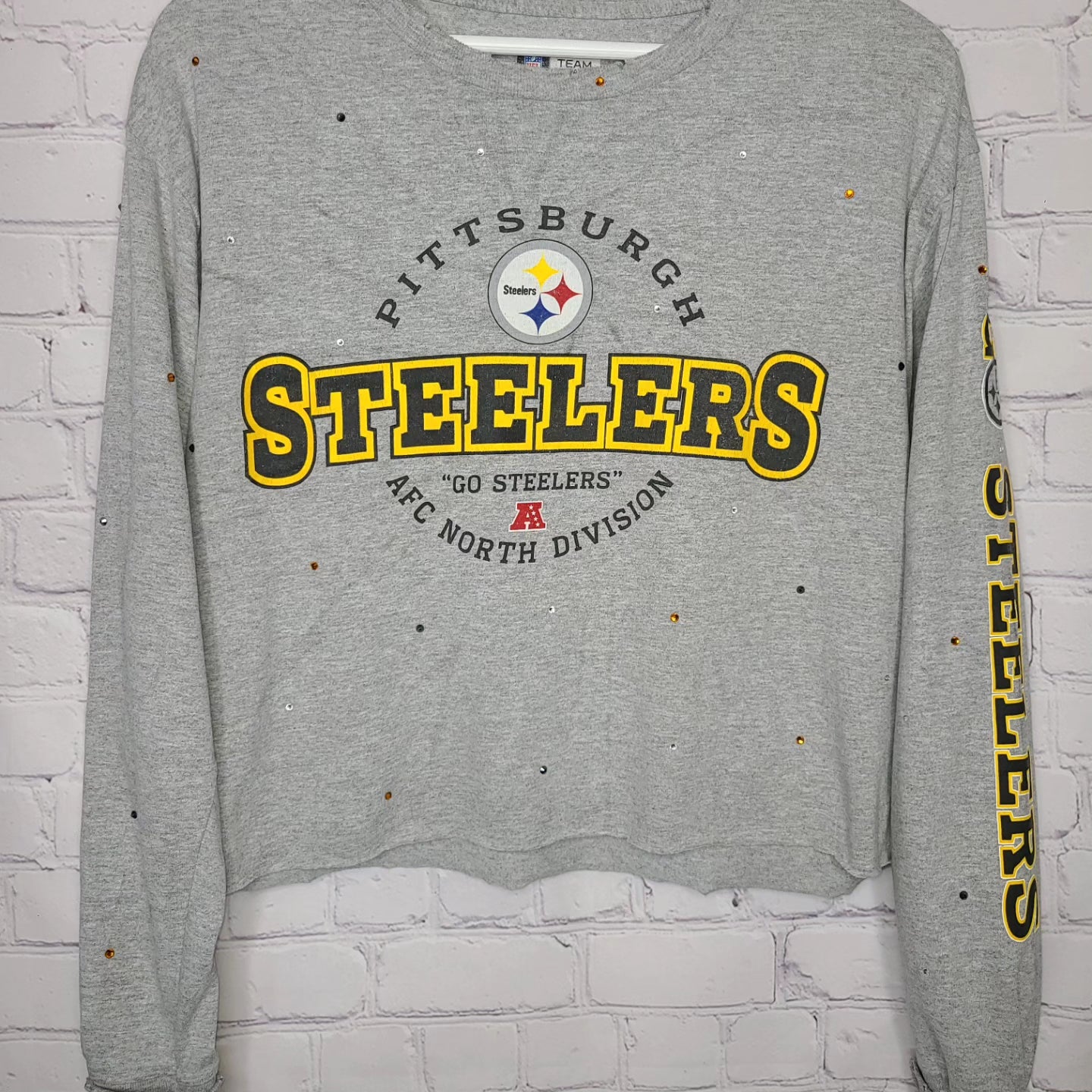 Pittsburgh Steelers Crop Tee