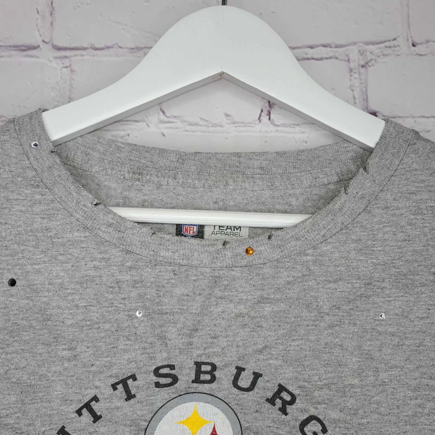 Pittsburgh Steelers Crop Tee