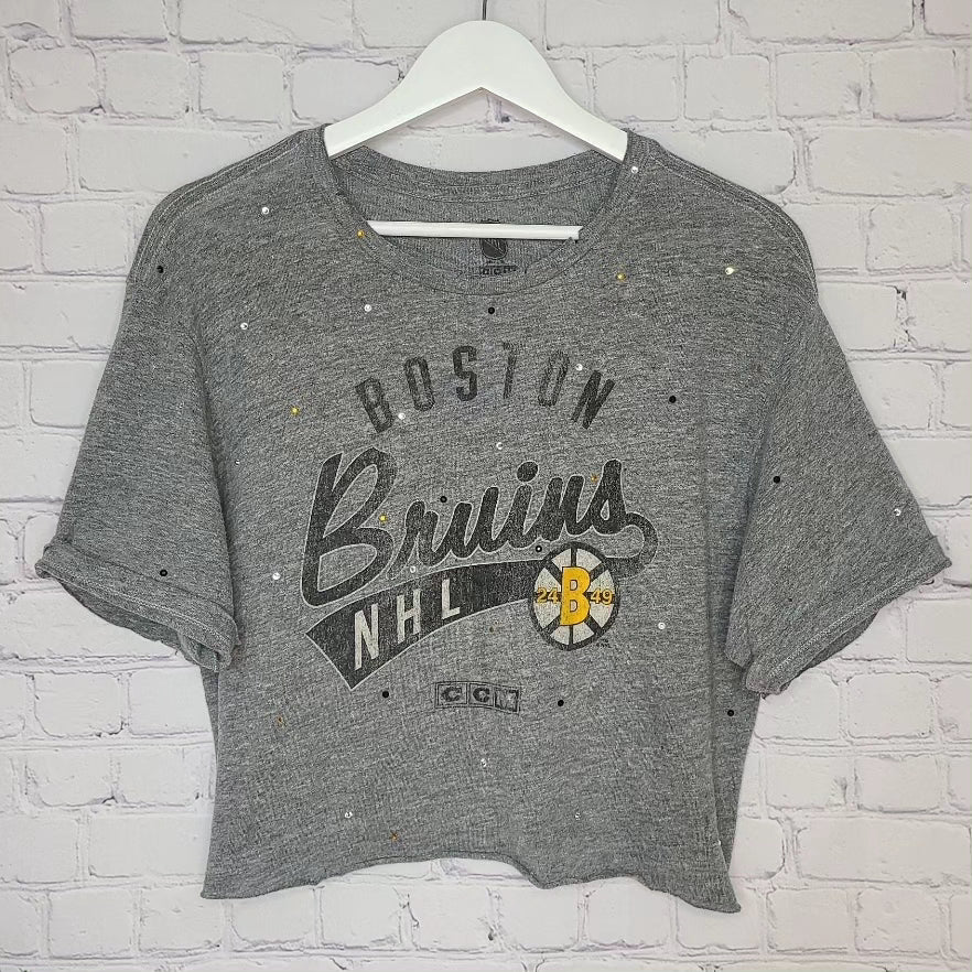 Boston Bruins Crop Tee