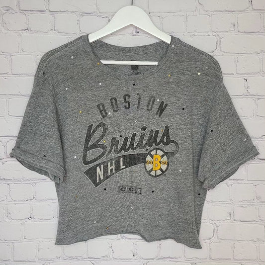 Boston Bruins Crop Tee