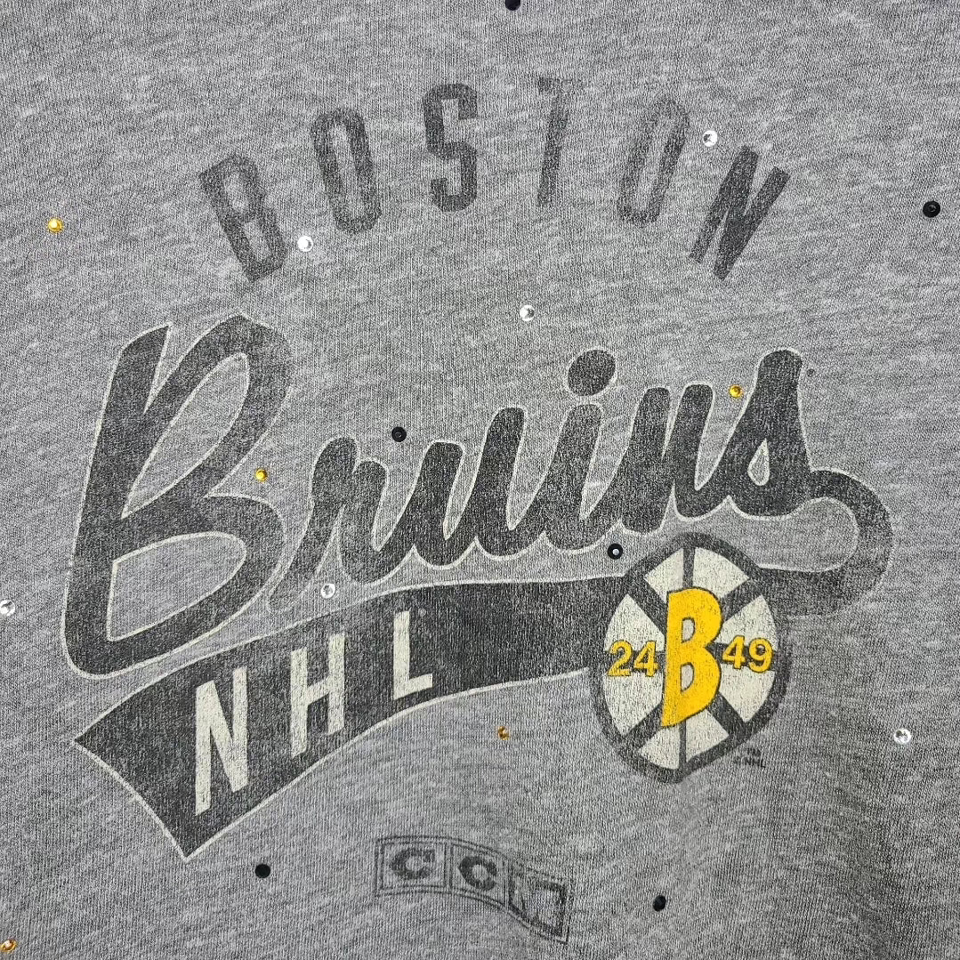 Boston Bruins Crop Tee