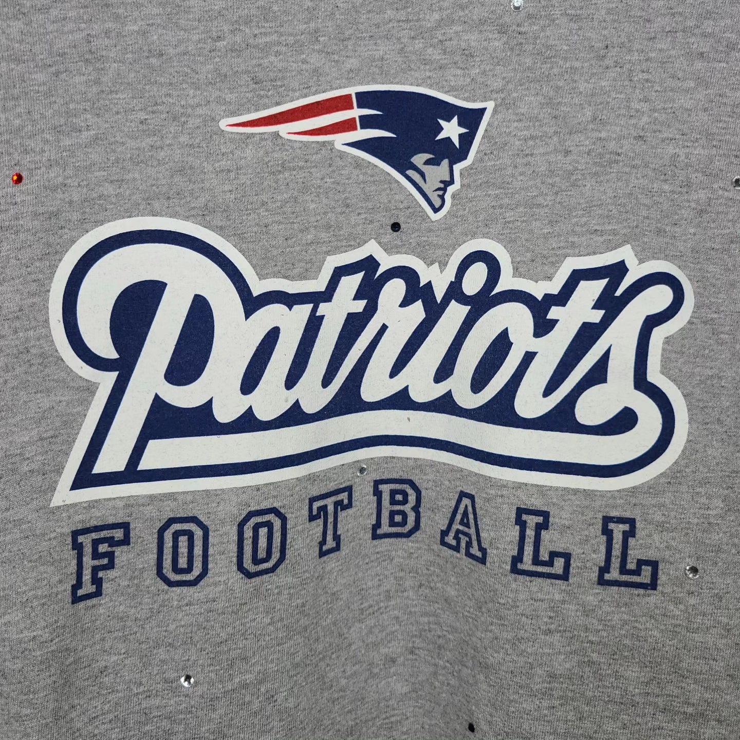 New England Patriots Crop Tee