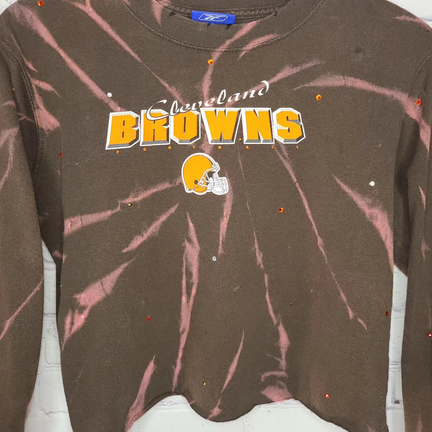 Cleveland Browns Crop Tee