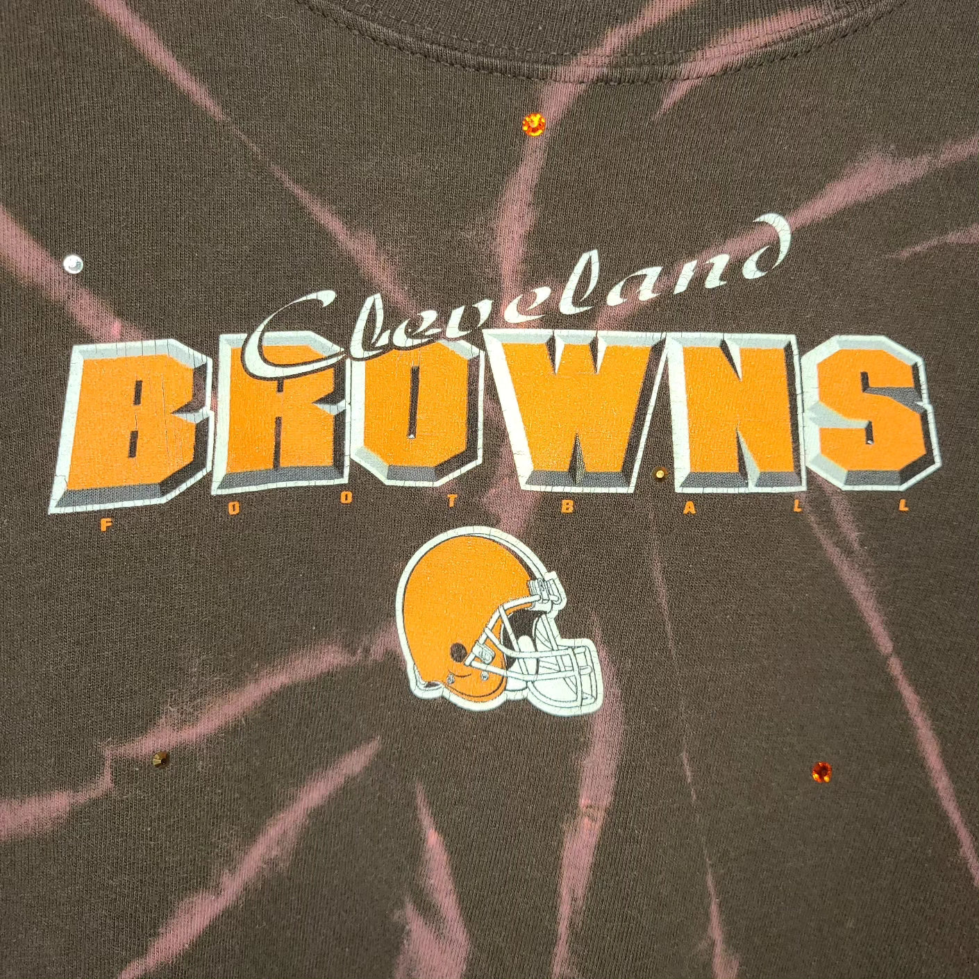 Cleveland Browns Crop Tee