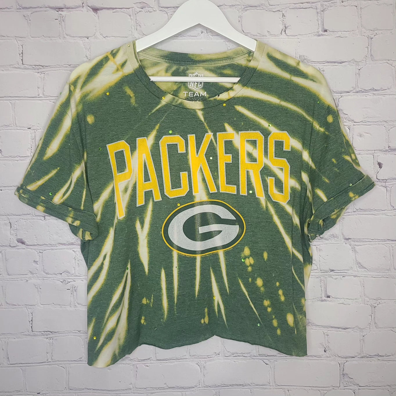 Green Bay Packers Crop Tee