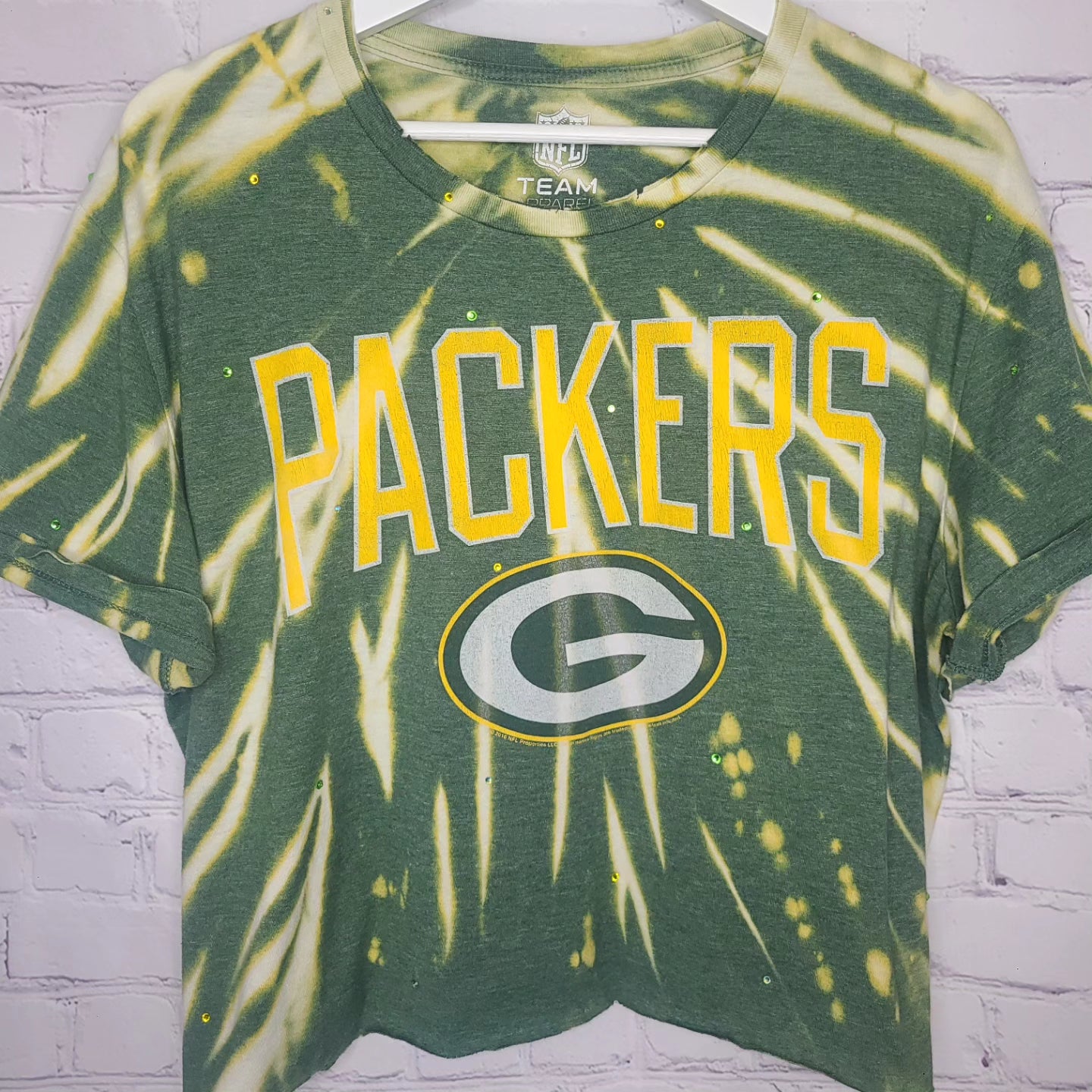 Green Bay Packers Crop Tee