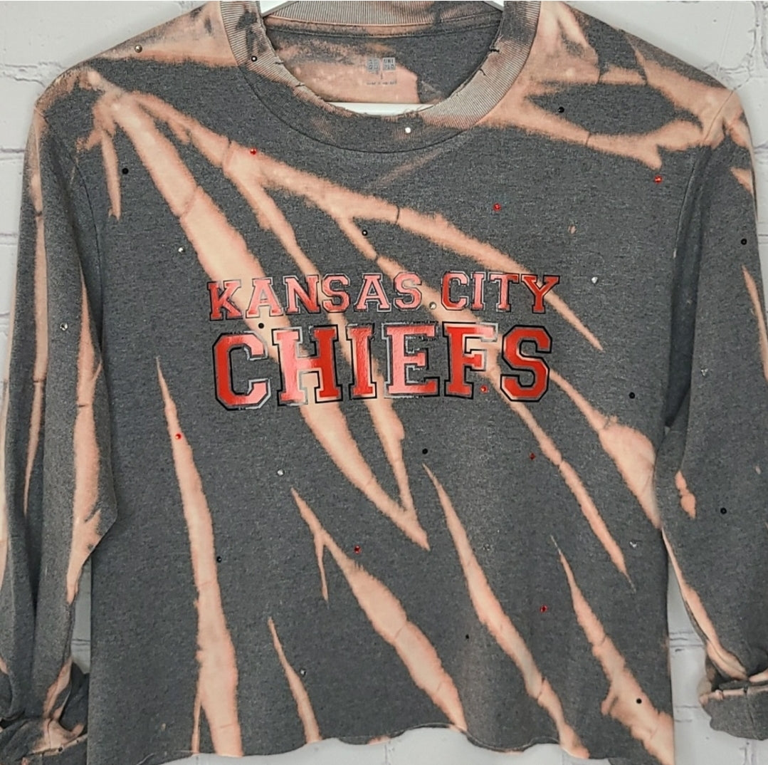 Kansas City Chiefs Crop Tee