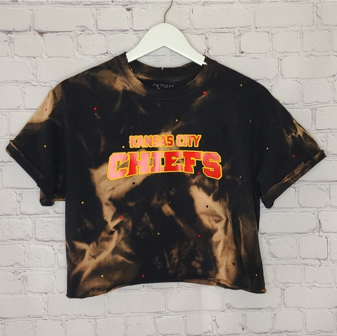 Kansas City Chiefs Crop Tee