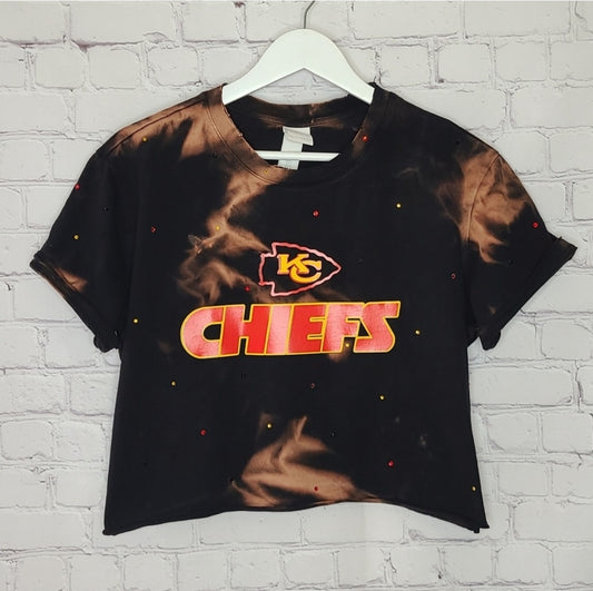 Kansas City Chiefs Crop Tee