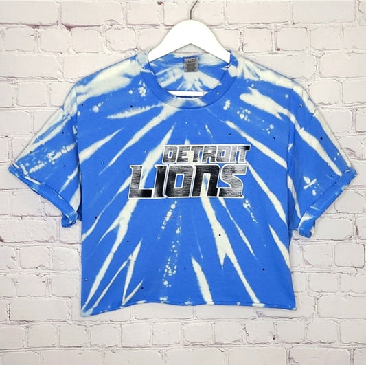 Detroit Lions Crop Tee