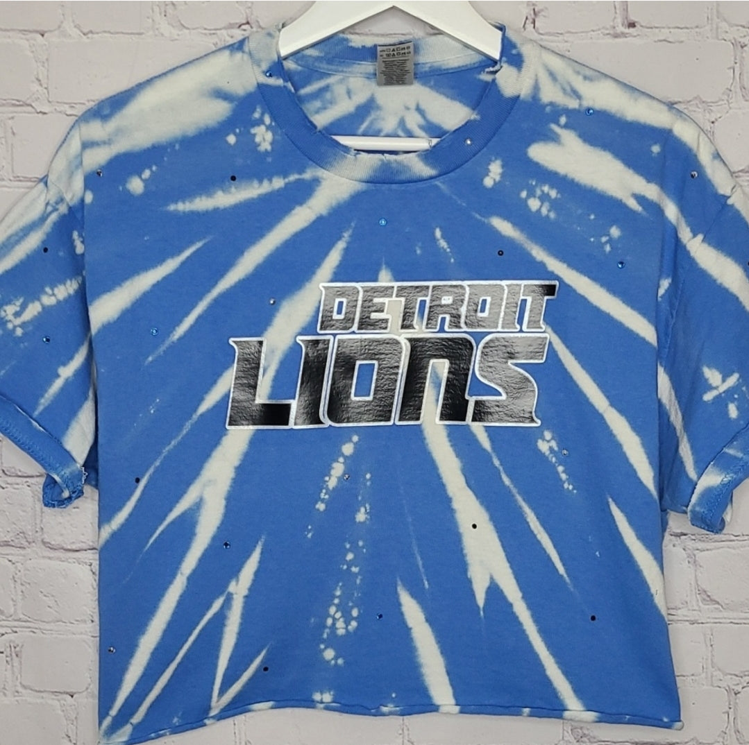 Detroit Lions Crop Tee