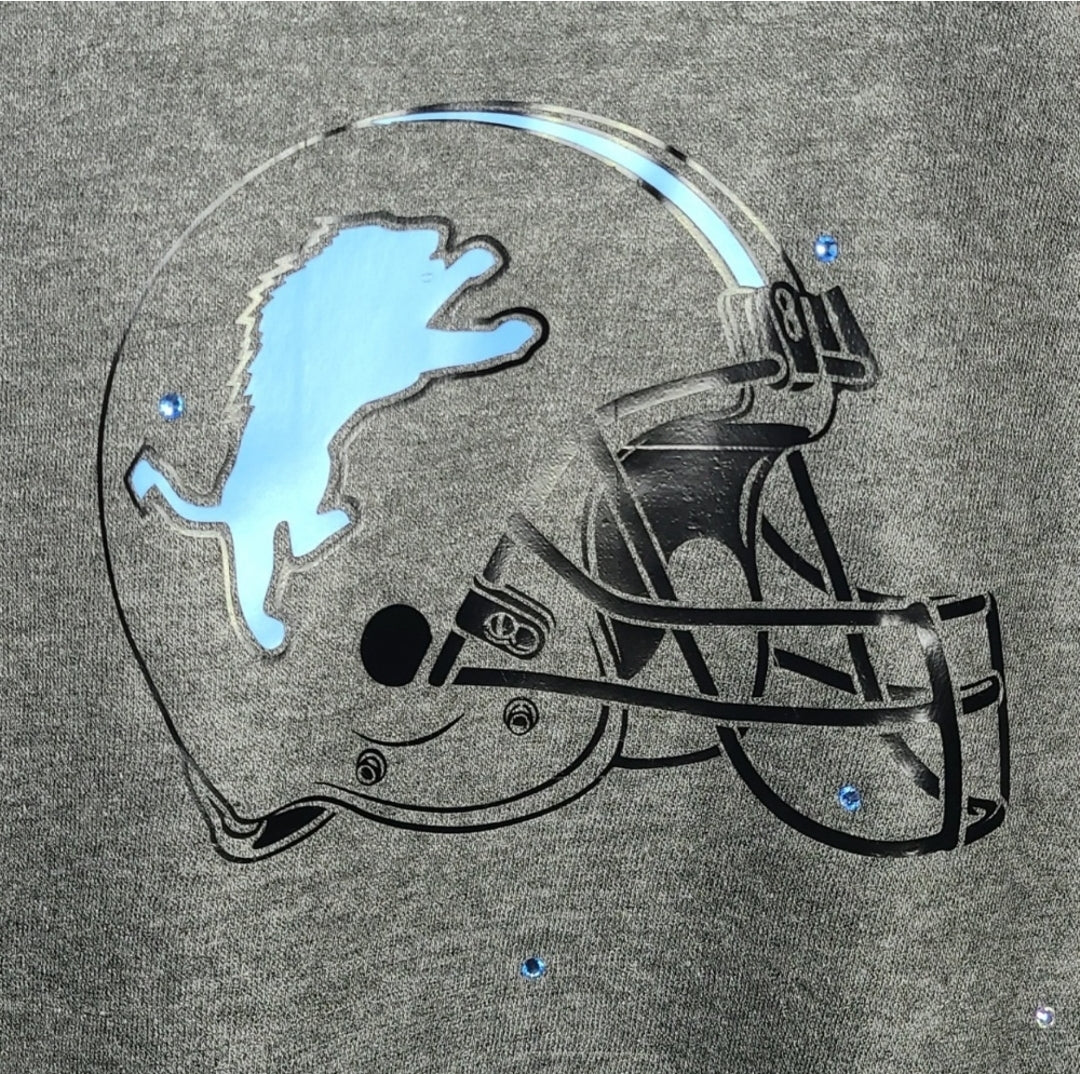 Detroit Lions Crop Tee