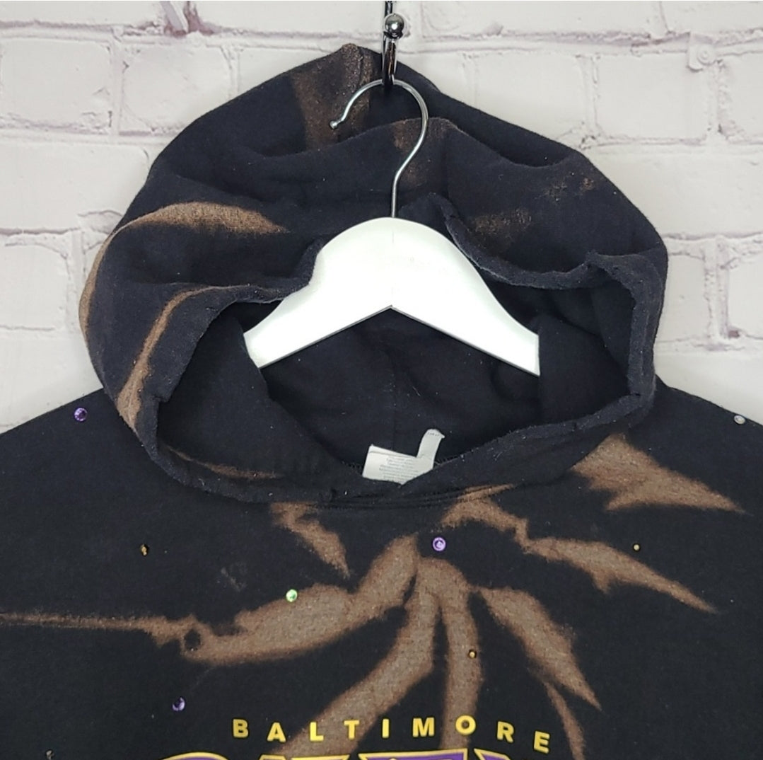 Baltimore Ravens Crop Hoodie