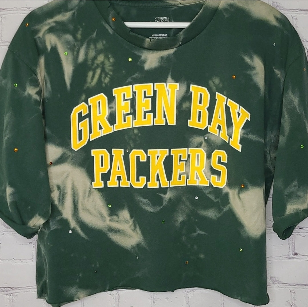 Green Bay Packers Crop Tee