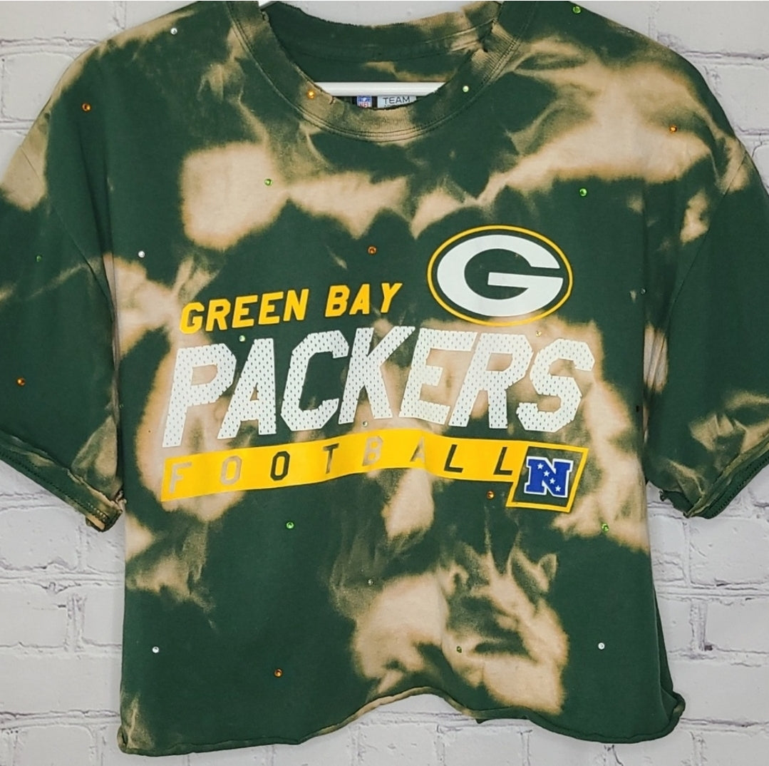 Green Bay Packers Crop Tee