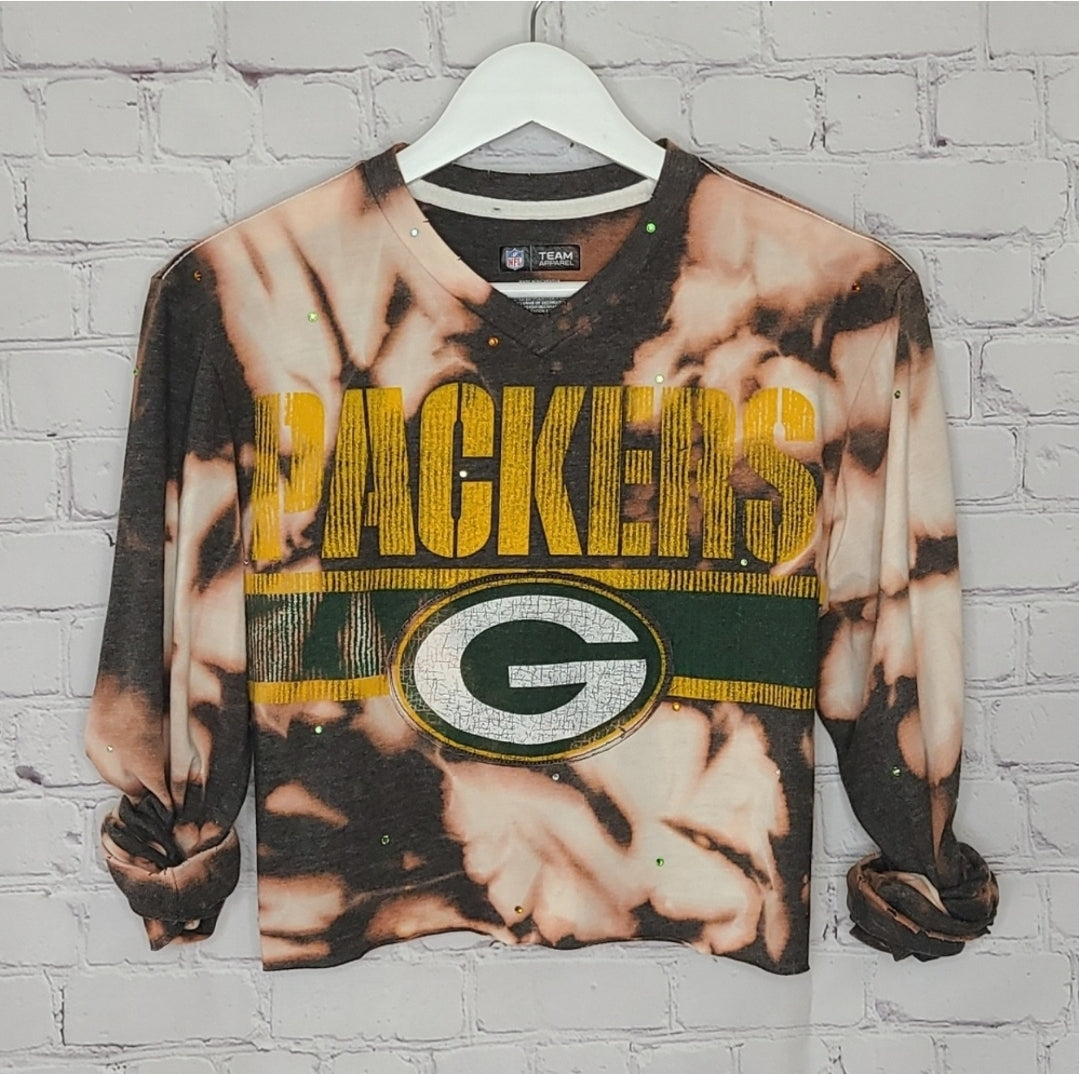 Green Bay Packers Crop Tee