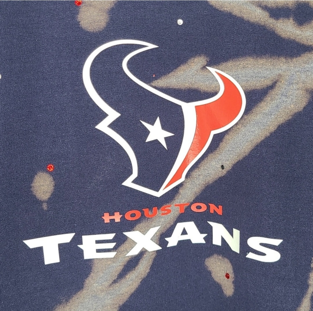 Houston Texans Crop Sweatshirt