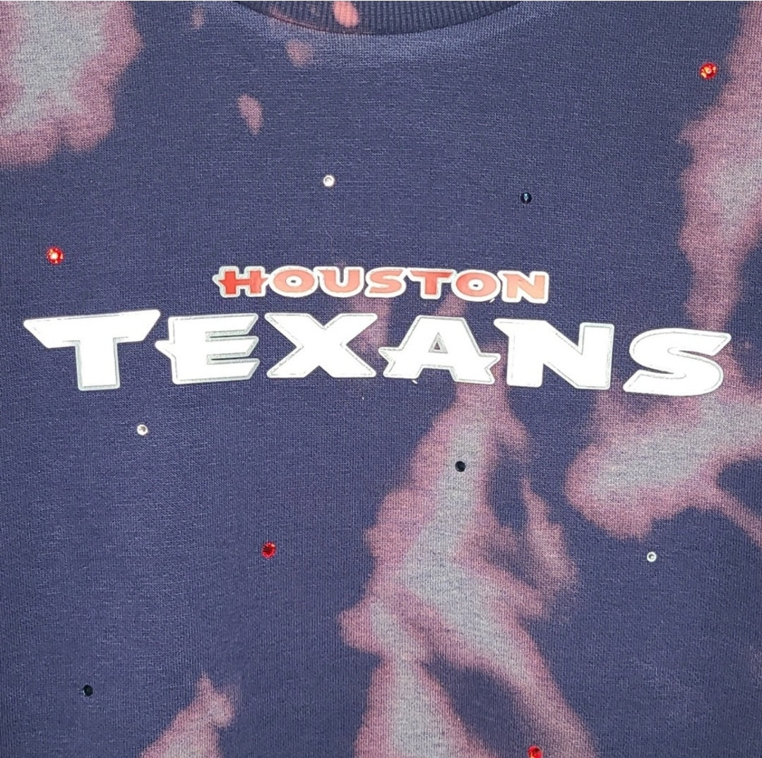 Houston Texans Crop Sweatshirt